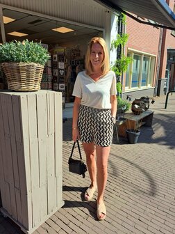 Vila shorts Vilupina black/birch