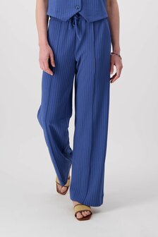Zusss broek krijtstreep blauw