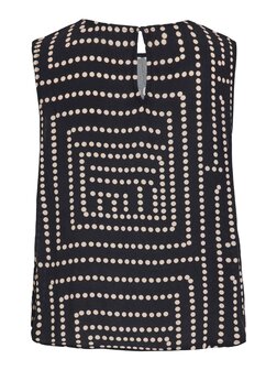 Vila top Vifrelli black- birch
