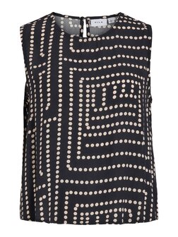 Vila top Vifrelli black- birch