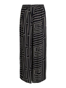 Vila broek vifrelli black - birch