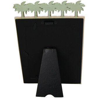 Fotolijst Palmboom Polyresin Beige 13x18cm