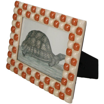 Fotolijst terra-beige 10x15 cm