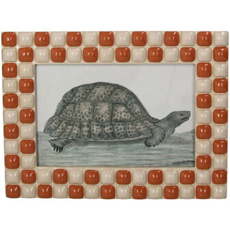 Fotolijst terra-beige 10x15 cm