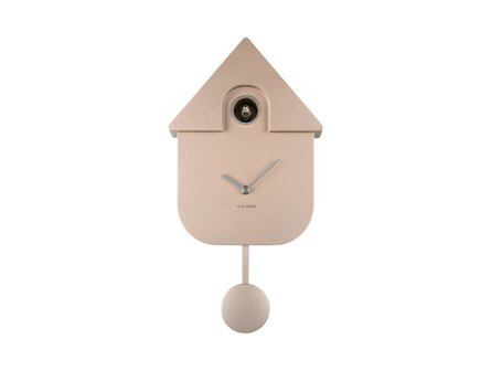 Wandklok Cuckoo metallic ros&eacute; gold