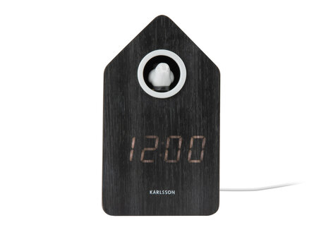 Alarmklok Cuckoo LED black