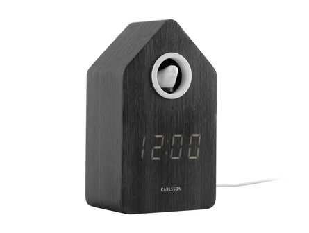 Alarmklok Cuckoo LED black