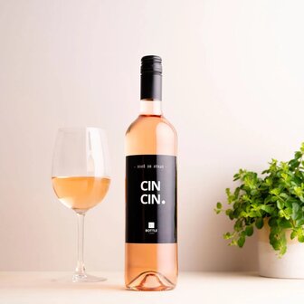 Fles Ros&eacute; chin chin
