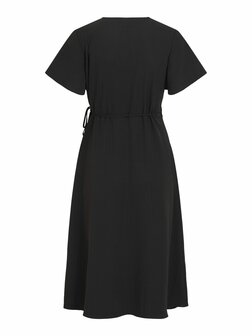 Vila jurk Vilovie black  *gerecyled polyster*