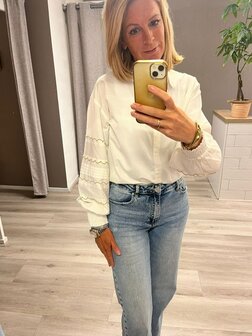Vila blouse Viambre *organisch katoen*