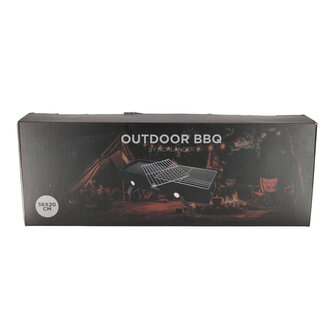 N&ouml;rlander outdoor bbq met grill zwart