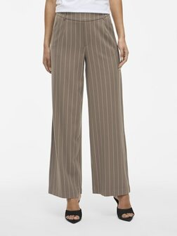 Vila broek wide leg vivarone falcon stripe