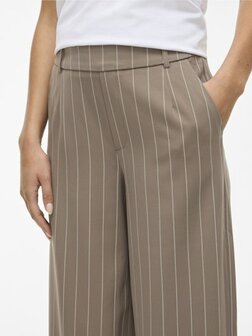 Vila broek wide leg vivarone falcon stripe