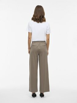 Vila broek wide leg vivarone falcon stripe
