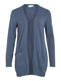 Vila open vestje Viril indigo blue