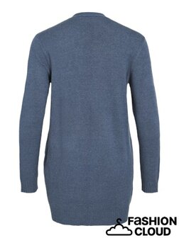 Vila open vestje Viril indigo blue