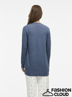 Vila open vestje Viril indigo blue