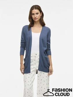 Vila open vestje Viril indigo blue