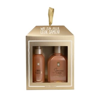 100% Leuk cadeaupakket - wat zijn jullie leuk samen