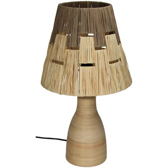 Tafellamp Rotan naturel