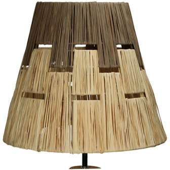 Tafellamp Rotan naturel