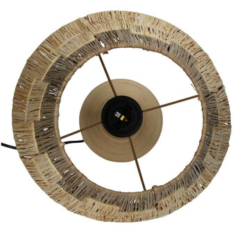 Tafellamp Rotan naturel