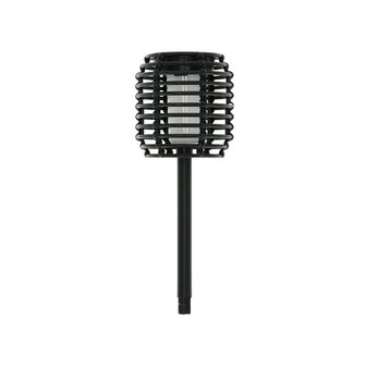 Tuinfakkel LED solar Jens zwart