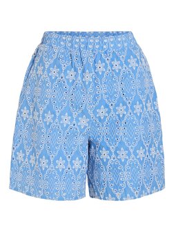 Vila short vimolly blue/white