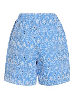 Vila short vimolly blue/white