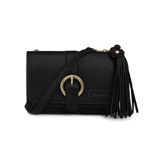 Bag2Bag Leren schoudertas Piro black