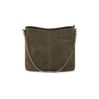 Bag2Bag suede leren tas Sala stone