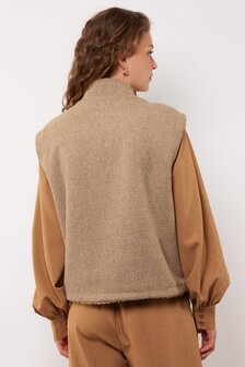 G-Maxx gilet Kamala oak buff/wood ash