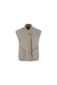 G-Maxx gilet Kamala oak buff/wood ash