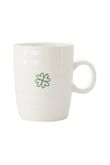 Zusss Theemok klavertje wit/groen