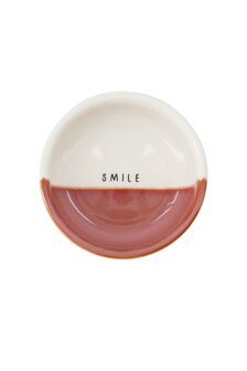 Zusss dipschaaltje smile wit/burgundy