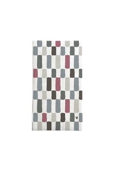 Zusss servetten hartje print multicolor