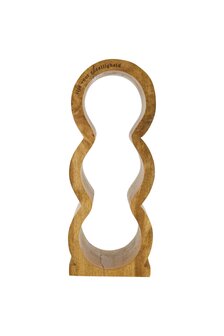Zusss wijnrek hout naturel