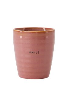 Zusss koffiemok smile burgundy