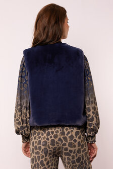 G-Maxx gilet Lalita dark blue