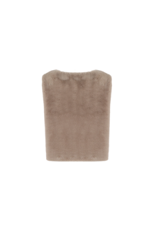 G-Maxx gilet Lalita grey brown