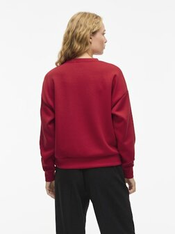 Vila sweater be you jester red