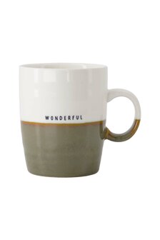 Zusss Theemok wonderful wit/donkergroen