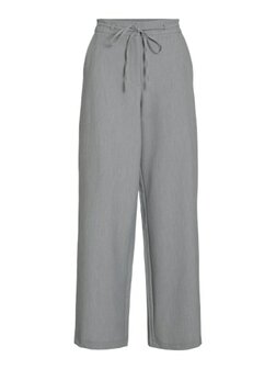 Vila wide leg broek Vimalli grey