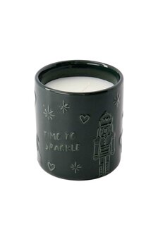 Zusss geurkaars time to sparkle - donkergroen