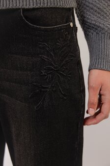 G-Maxx Neona wide leg jeans black - Froukjes favorite