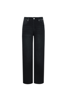 G-Maxx Neona wide leg jeans black - Froukjes favorite