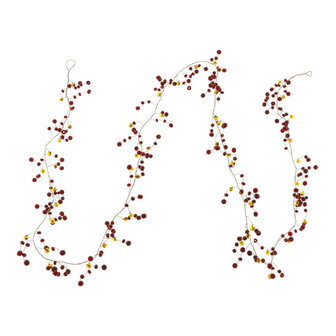 Kerstslinger Bodhi rood