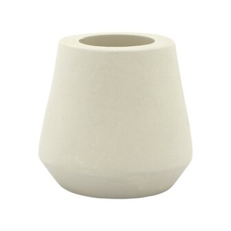 Kandelaar Kumo S offwhite voor XL kaarsen