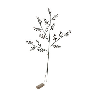 Tak Juniper donkerrode bessen met LED verlichting