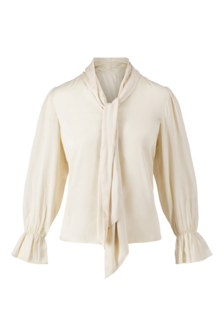 Zusss satijnen top met strik